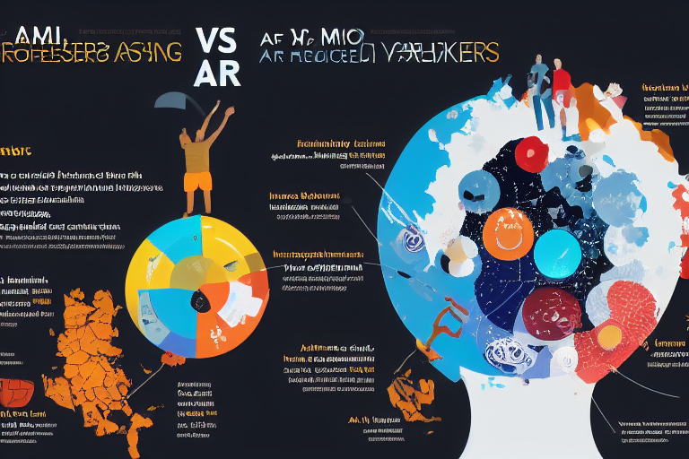AI vs humans intelligence comparison showing strengths of each